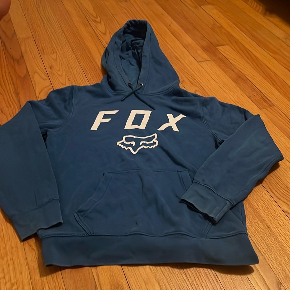 Fox hoodie. Fleece brand